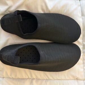 Black Slip-On Water Shoes
